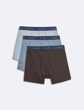 3-pak bokserek Cotton Stretch dla chłopców