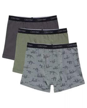 3-pak bokserek Cotton Stretch dla chłopców