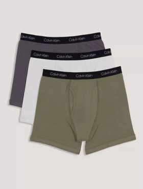 3-pak bokserek Cotton Stretch dla chłopców