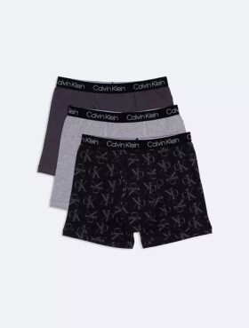 3-pak bokserek Cotton Stretch dla chłopców