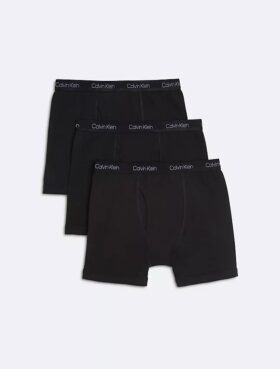 3-pak bokserek Cotton Stretch dla chłopców