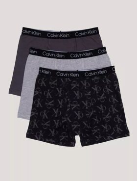 3-pak bokserek Cotton Stretch dla chłopców