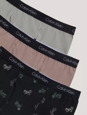3-pak bokserek Cotton Stretch dla chłopców