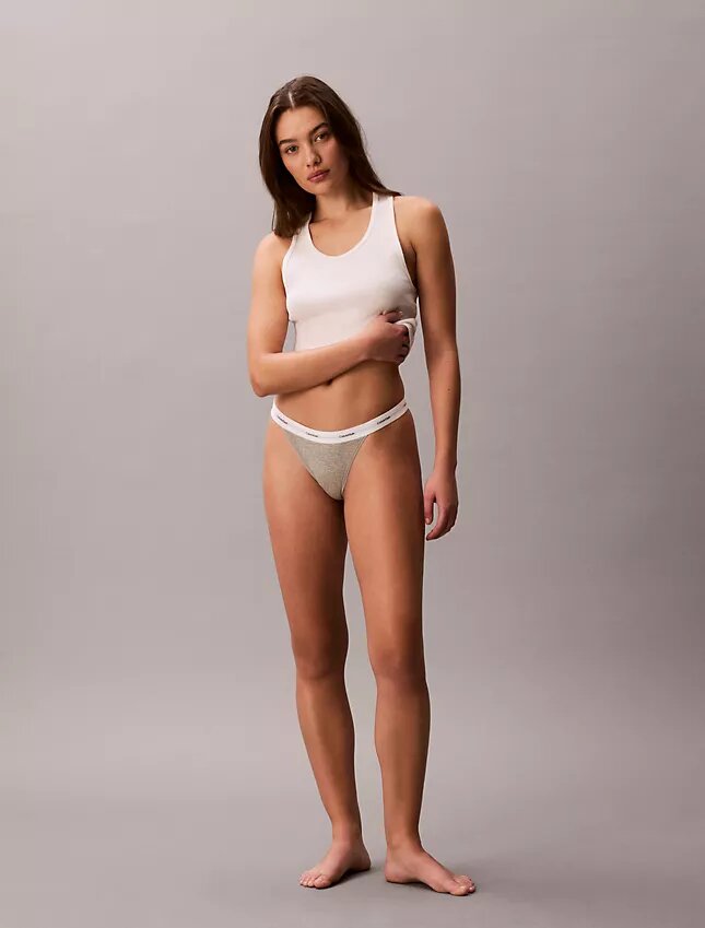 3-pak stringów Thong z Cotton Stretch 3-pak stringów Thong z Cotton Stretch