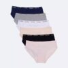 6-pak Hipster dla dziewczynek z logo 6-pak Hipster dla dziewczynek z logo