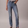 Archiwalne slim jeansy z wysokim stanem Archiwalne slim jeansy z wysokim stanem