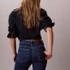 Archiwalne slim jeansy z wysokim stanem Archiwalne slim jeansy z wysokim stanem
