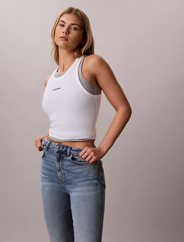 Archiwalne slim jeansy z wysokim stanem Archiwalne slim jeansy z wysokim stanem