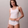 Bardzo miękkie bawełniane szorty Cotton Stretch z elastycznym paskiem Bardzo miękkie bawełniane szorty Cotton Stretch z elastycznym paskiem