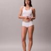 Bardzo miękkie bawełniane szorty Cotton Stretch z elastycznym paskiem Bardzo miękkie bawełniane szorty Cotton Stretch z elastycznym paskiem