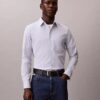 Bawełniana koszula Cotton Stretch slim fit z guzikami w paski Bawełniana koszula Cotton Stretch slim fit z guzikami w paski