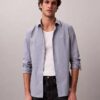 Bawełniana koszula Cotton Stretch slim fit z guzikami w paski Bawełniana koszula Cotton Stretch slim fit z guzikami w paski