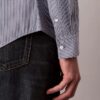 Bawełniana koszula Cotton Stretch slim fit z guzikami w paski Bawełniana koszula Cotton Stretch slim fit z guzikami w paski