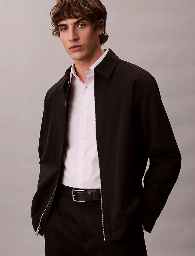Bawełniana koszula Cotton Stretch slim fit z guzikami w paski Bawełniana koszula Cotton Stretch slim fit z guzikami w paski