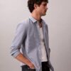 Bawełniana koszula Cotton Stretch slim fit z guzikami w paski Bawełniana koszula Cotton Stretch slim fit z guzikami w paski