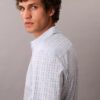 Bawełniana koszula Cotton Stretch w kratę z elastycznego materiału