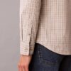 Bawełniana koszula Cotton Stretch w kratę z elastycznego materiału