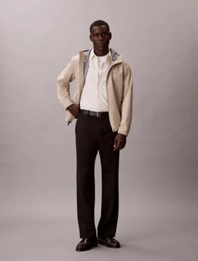 Bawełniana koszula Cotton Stretch w paski, z krótkim rękawem i guzikami Bawełniana koszula Cotton Stretch w paski, z krótkim rękawem i guzikami