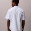 Bawełniana koszula Cotton Stretch w paski, z krótkim rękawem i guzikami Bawełniana koszula Cotton Stretch w paski, z krótkim rękawem i guzikami