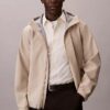 Bawełniana koszula Cotton Stretch w paski, z krótkim rękawem i guzikami