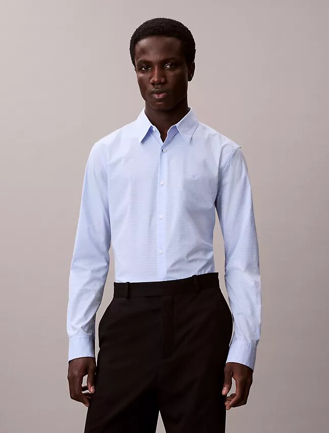 Bawełniana koszula Cotton Stretch z guzikami w kratkę Bawełniana koszula Cotton Stretch z guzikami w kratkę