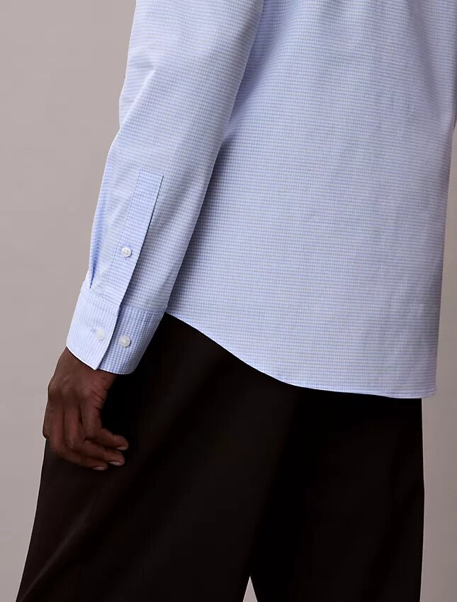 Bawełniana koszula Cotton Stretch z guzikami w kratkę Bawełniana koszula Cotton Stretch z guzikami w kratkę