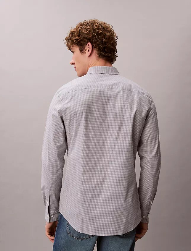 Bawełniana koszula Cotton Stretch z guzikami w kratkę Bawełniana koszula Cotton Stretch z guzikami w kratkę