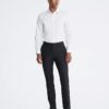 Bawełniana koszula o kroju slim fit w jodełkę Bawełniana koszula o kroju slim fit w jodełkę