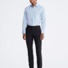 Bawełniana koszula o kroju slim fit w jodełkę Bawełniana koszula o kroju slim fit w jodełkę