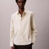 Bawełniana koszula z guzikami z Cotton Stretch popeliny w paski Bawełniana koszula z guzikami z Cotton Stretch popeliny w paski