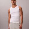 Bawełniana koszulka bez rękawów z elastycznego materiału Cotton Stretch
