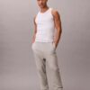 Bawełniana koszulka bez rękawów z elastycznego materiału Cotton Stretch