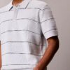 Bawełniana koszulka polo w paski Bawełniana koszulka polo w paski