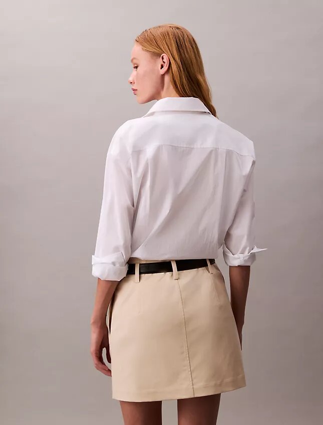 Bawełniana mini spódniczka chino Bawełniana mini spódniczka chino
