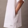 Bawełniana sukienka typu T-shirt o luźnym kroju i mini długości