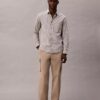 Bawełniane spodnie cargo o prostym kroju z elementami Cotton Stretch Bawełniane spodnie cargo o prostym kroju z elementami Cotton Stretch