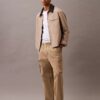 Bawełniane spodnie cargo o prostym kroju z elementami Cotton Stretch Bawełniane spodnie cargo o prostym kroju z elementami Cotton Stretch