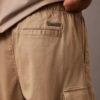 Bawełniane spodnie cargo o prostym kroju z elementami Cotton Stretch Bawełniane spodnie cargo o prostym kroju z elementami Cotton Stretch