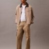 Bawełniane spodnie cargo o prostym kroju z elementami Cotton Stretch Bawełniane spodnie cargo o prostym kroju z elementami Cotton Stretch