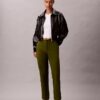 Bawełniane spodnie chino o prostym kroju z elastycznym materiałem Cotton Stretch Bawełniane spodnie chino o prostym kroju z elastycznym materiałem Cotton Stretch