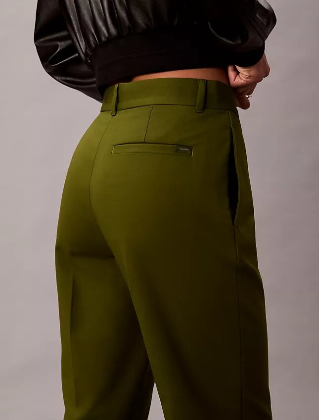 Bawełniane spodnie chino o prostym kroju z elastycznym materiałem Cotton Stretch Bawełniane spodnie chino o prostym kroju z elastycznym materiałem Cotton Stretch