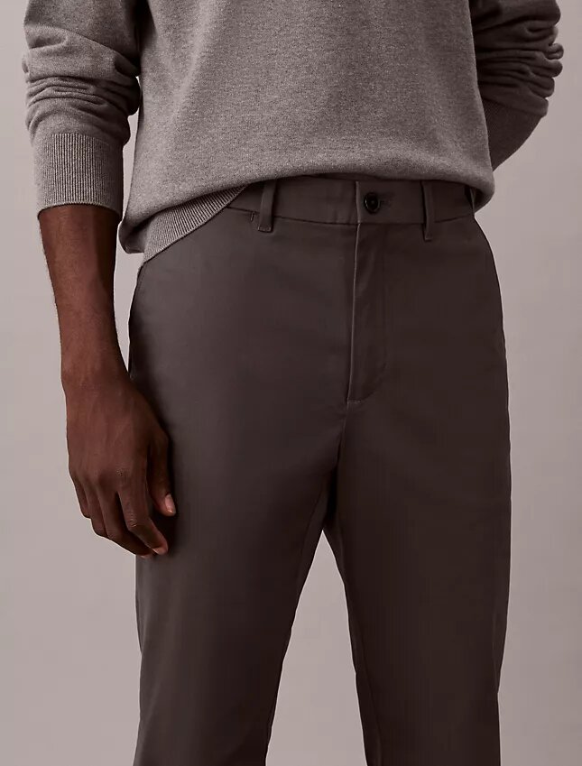 Bawełniane spodnie chino slim fit Bawełniane spodnie chino slim fit