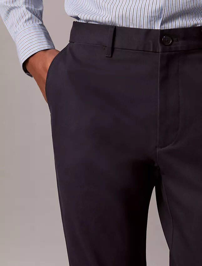 Bawełniane spodnie chino slim fit Bawełniane spodnie chino slim fit