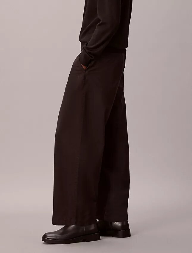 Bawełniane spodnie chino z Cotton Stretch twillu Bawełniane spodnie chino z Cotton Stretch twillu