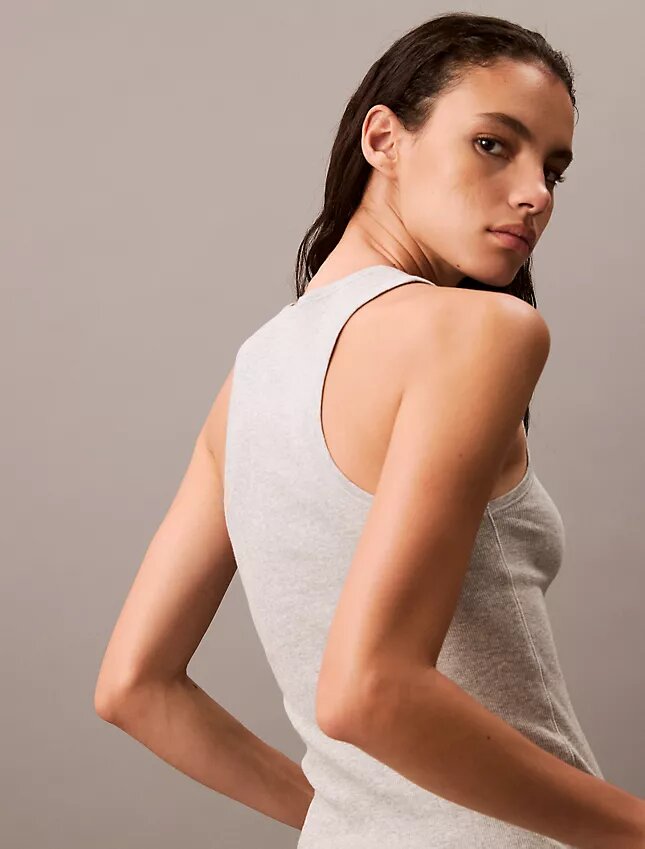 Bawełniany top z elastycznym ściągaczem Cotton Stretch Bawełniany top z elastycznym ściągaczem Cotton Stretch