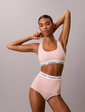 Bielizna modelująca z bawełny i Modal, fason typu boyleg, slip