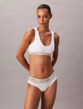 Bikini z Cotton Stretch w stylu retro