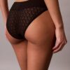 Bikini z niskim stanem z koronką i logo Icon, 3 sztuki w opakowaniu