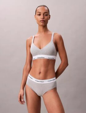 Biustonosz typu Bralette Icon z bawełny i Modal