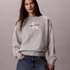 Bluza Monologo z francuskiej dzianiny frotte o luźnym kroju Bluza Monologo z francuskiej dzianiny frotte o luźnym kroju